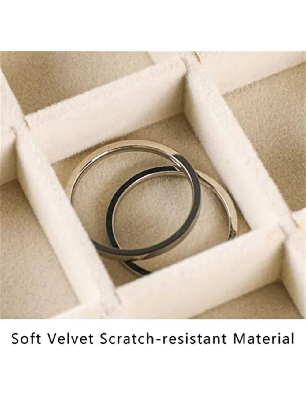Jewelry Trays for Drawer,Set of 9 Jewelry Organizer and Storage |Velvet Material